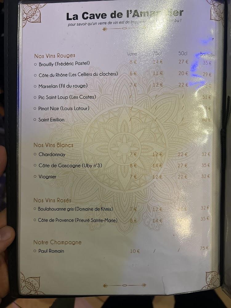 L'Amandier - Menu Image 3